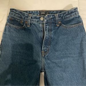 Dark blue Abercrombie high waist annie gf jean